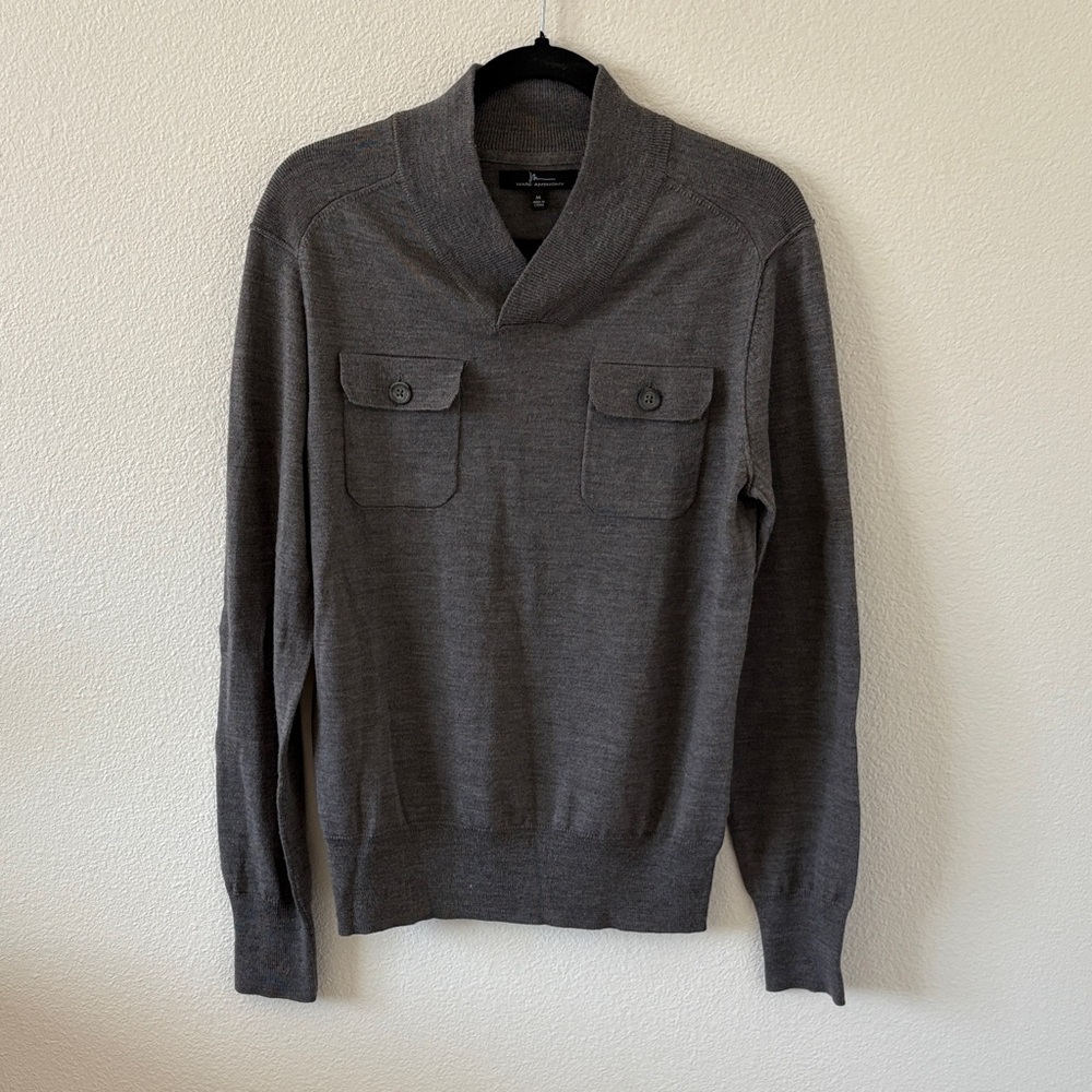 Marc Anthony Gray Crewneck Sweater